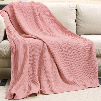 La Couverture 100% Mousseline de Coton
